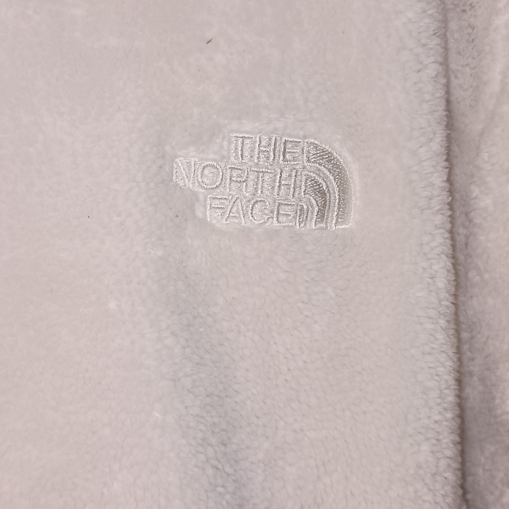The North Face Cream Thick Fleece Jacket Women's Large - Picture 5 of 6
